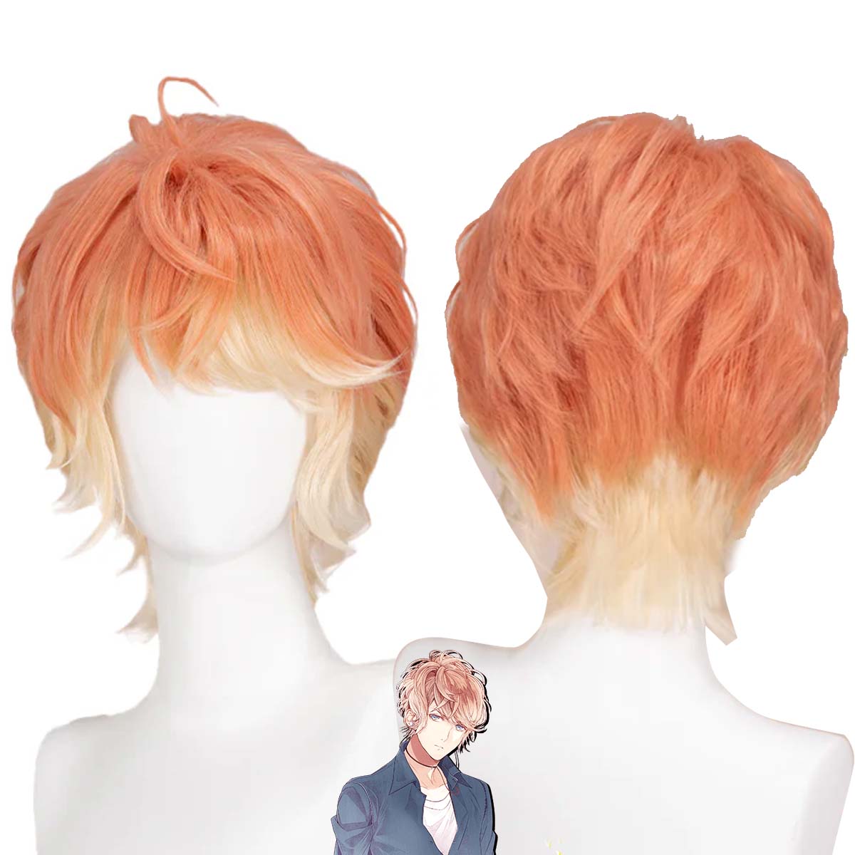 Women'S Yellow Accessories - Женский парик для косплея DOKIDOKI Devil