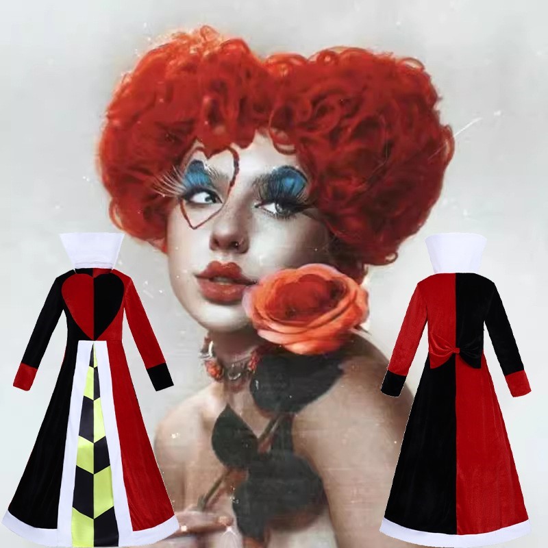 Women'S Red Accessories - Королева Аниме Красное Сердце Фильм Косплей