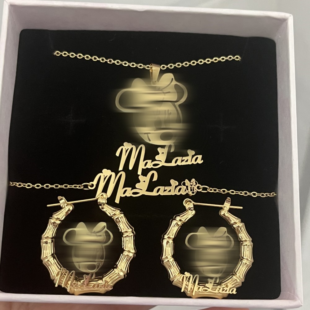 Women Accessories Gift Set - Комплект ювелирных изделий DUOYING с персонажами