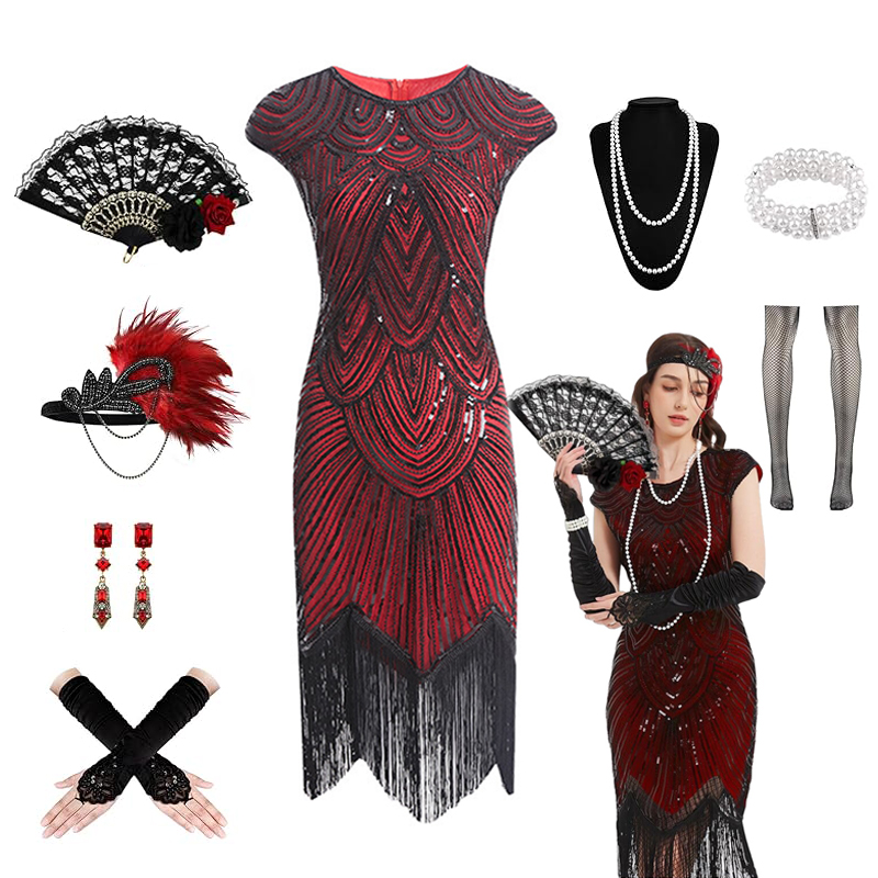 Women'S Accessories In The 1920S - Платья 1920-х годов для женщин, платье-хлопушка,