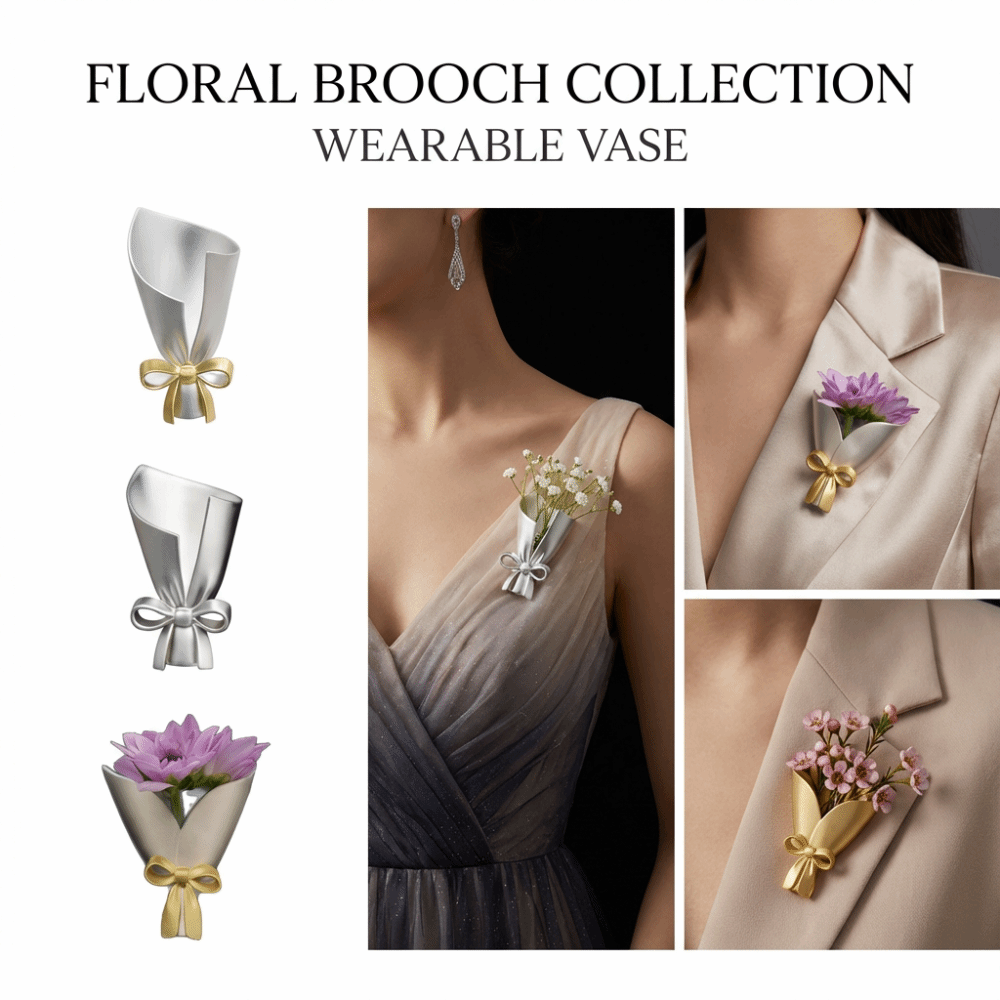 Модные винтажные мини-заколки  – обзор и цена Women Accessories Bouquet
