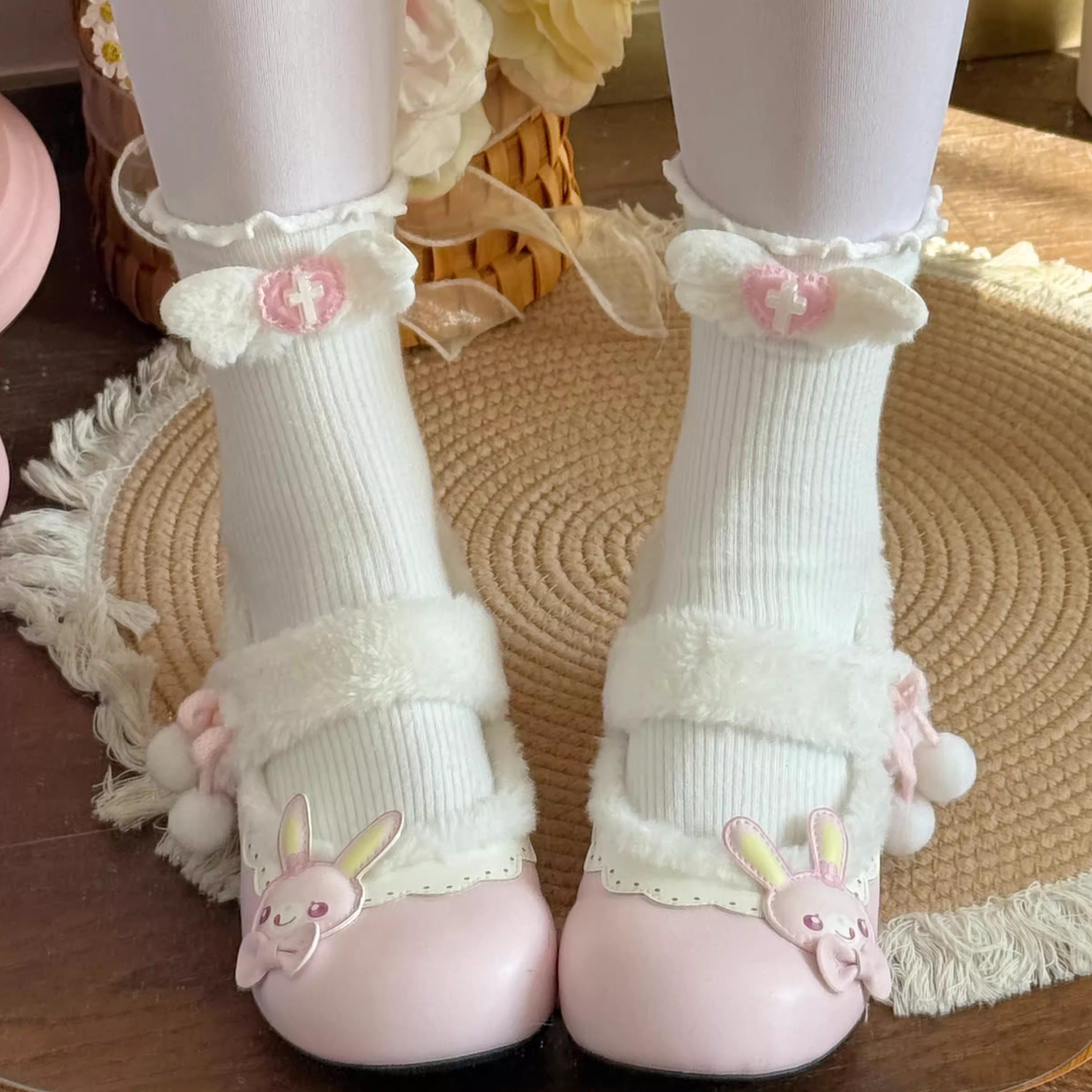 Японские милые мультяшные туфл – обзор и цена Women'S Accessories Clothing