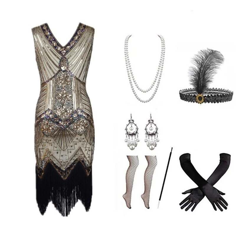 Женский комплект платья в стил – обзор и цена Women'S Accessories In The 1920S