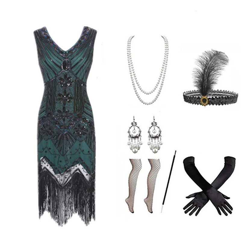 Женский комплект платья в стил – обзор и цена Women'S Accessories In The 1920S