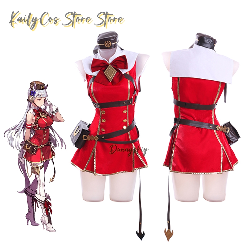 Золотой корабль Косплей Костюм – обзор и цена Women'S Red Accessories