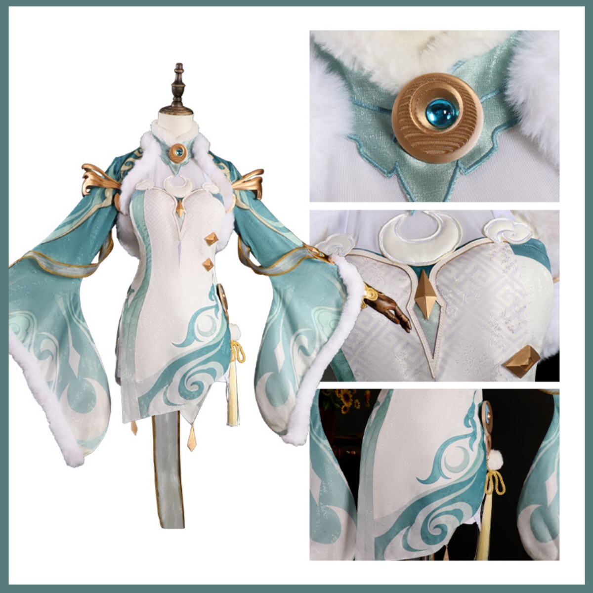 Костюм для косплея Game Zibai: – обзор и цена Women'S Accessories Clothing