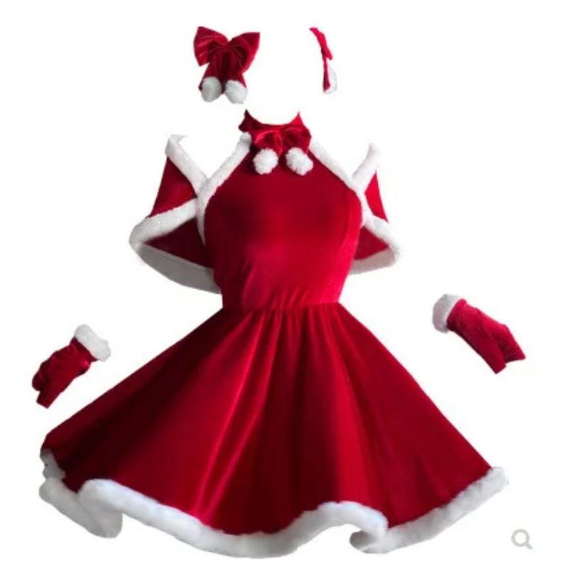 Костюм для косплея на Рождеств – обзор и цена Women'S Red Accessories