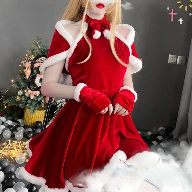 Костюм для косплея на Рождеств – обзор и цена Women'S Red Accessories