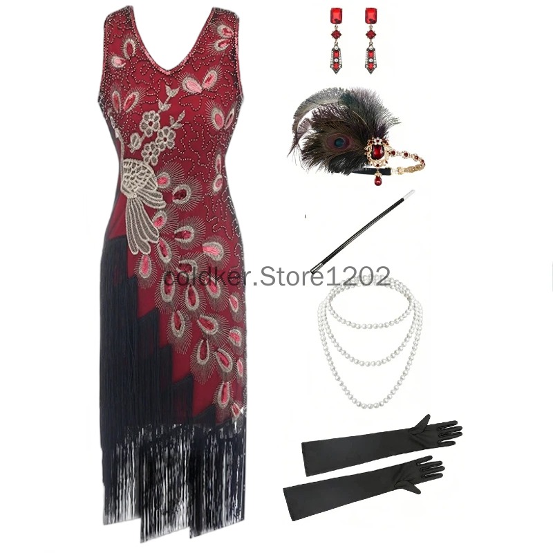Платье в стиле флэппер 1920-х  – обзор и цена Women'S Accessories In The 1920S