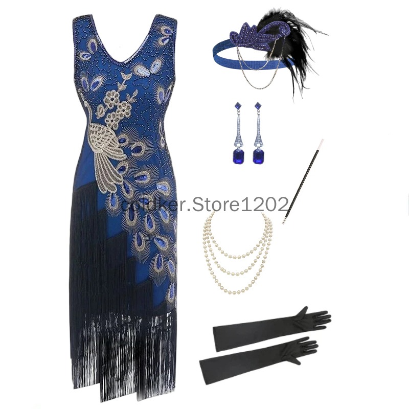 Платье в стиле флэппер 1920-х  – обзор и цена Women'S Accessories In The 1920S