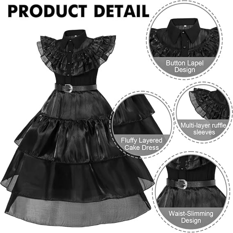 Черное платье принцессы-ведьмы – обзор и цена Women'S Accessories Clothing