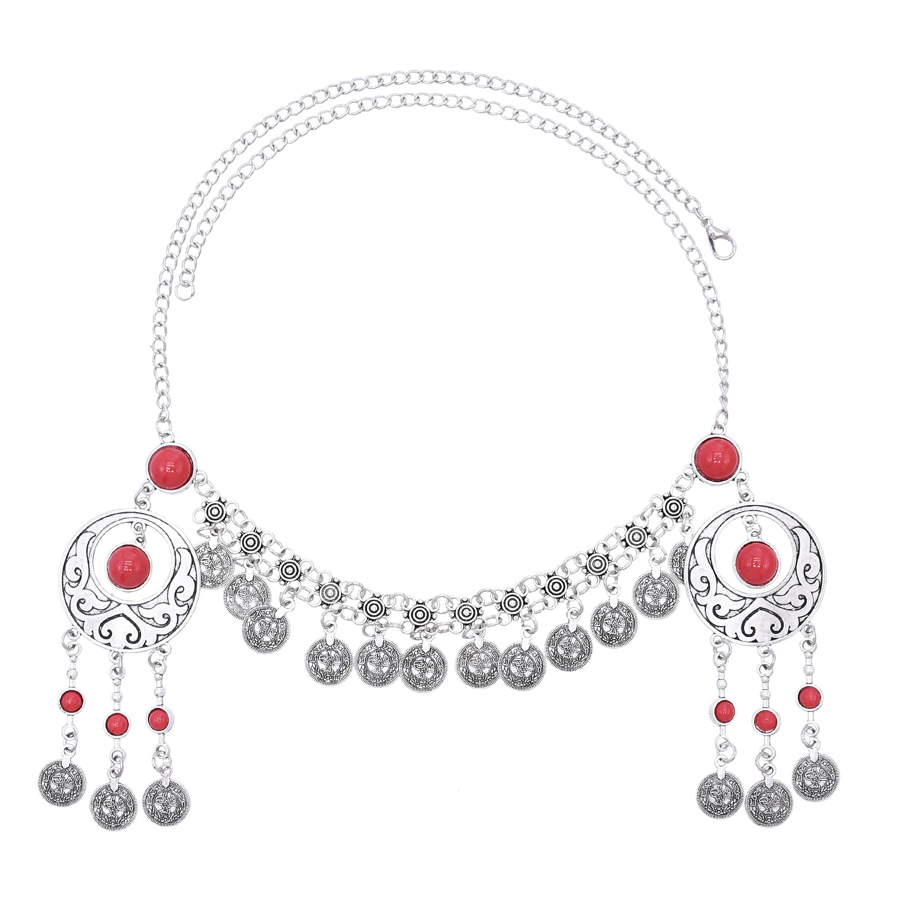 Винтажная серебристая цепочка  – обзор и цена Women Accessories Nepal