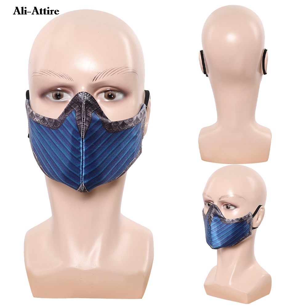 Mortal Kombat 2, синяя маска к – обзор и цена Women'S Accessories Clothing