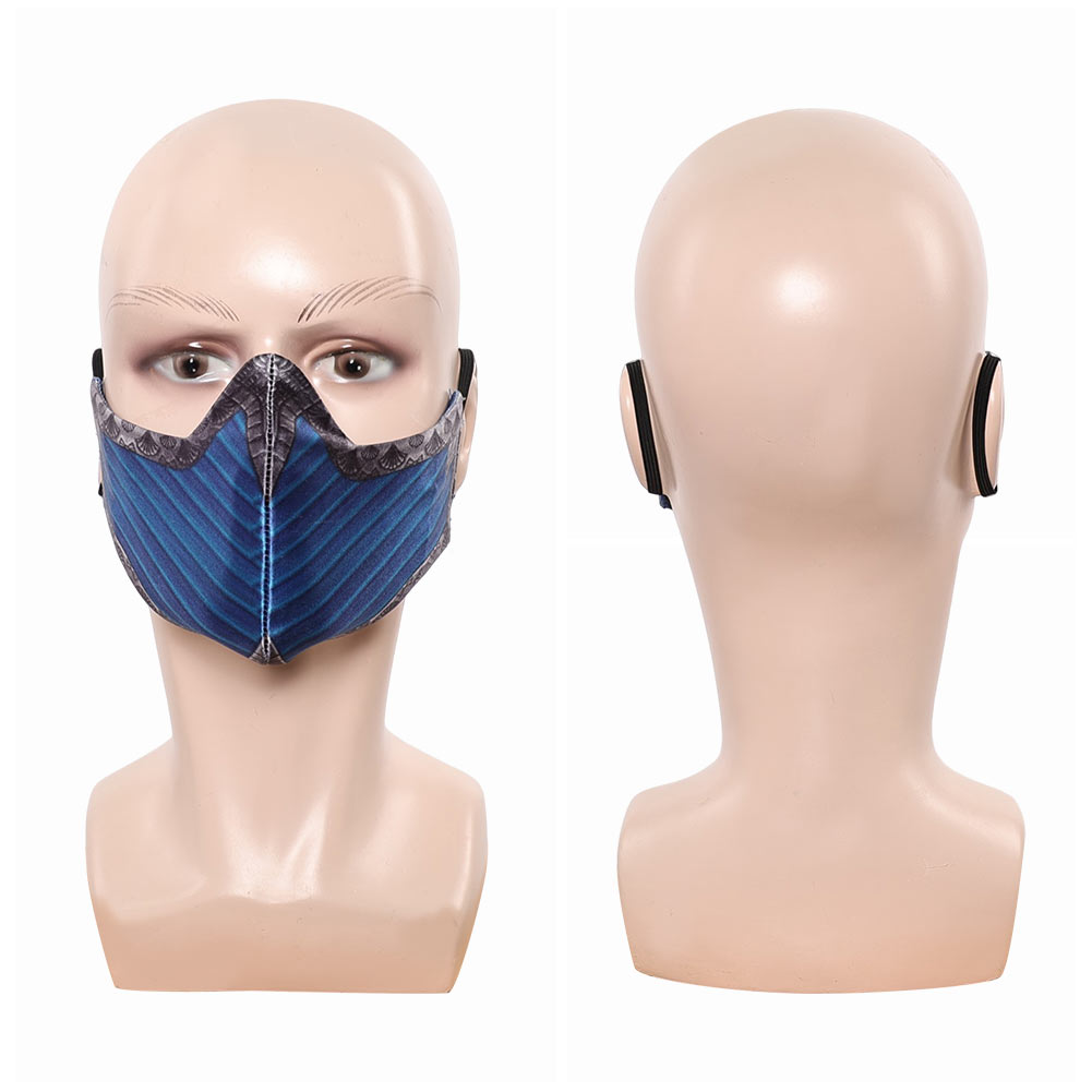 Mortal Kombat 2, синяя маска к – обзор и цена Women'S Accessories Clothing
