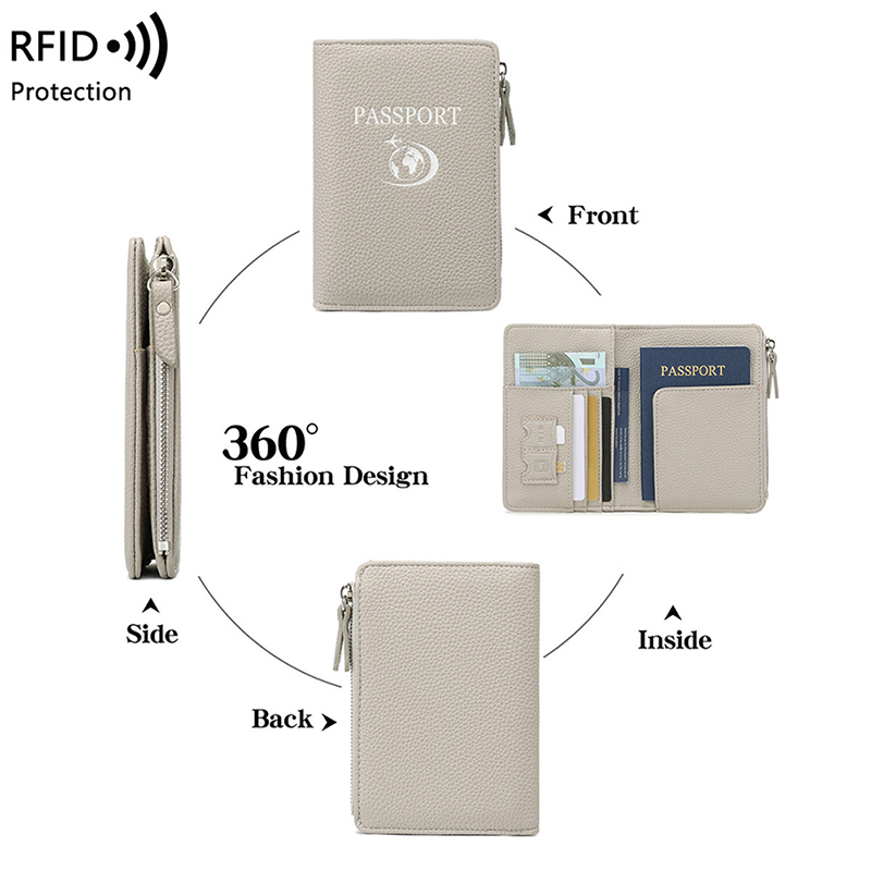 Женский RFID-кошелек для паспо – обзор и цена Women Accessories Business