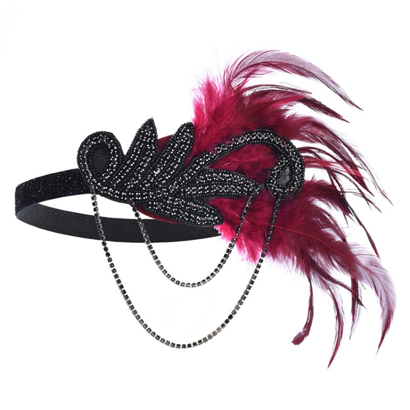5 шт. 1920s нарядный шар с пер – обзор и цена Women'S Accessories In The 1920S