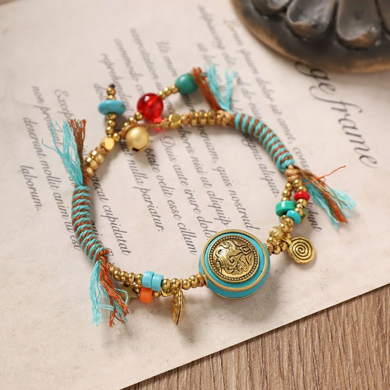 Тибетский тканый браслет в сти – обзор и цена Women Accessories Nepal