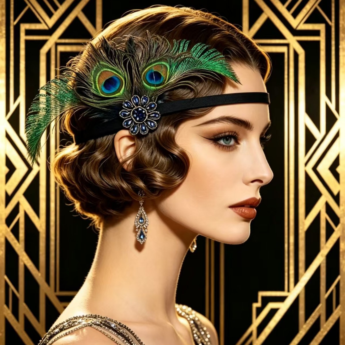 Повязка на голову в стиле 20-х – обзор и цена Women'S Accessories In The 1920S