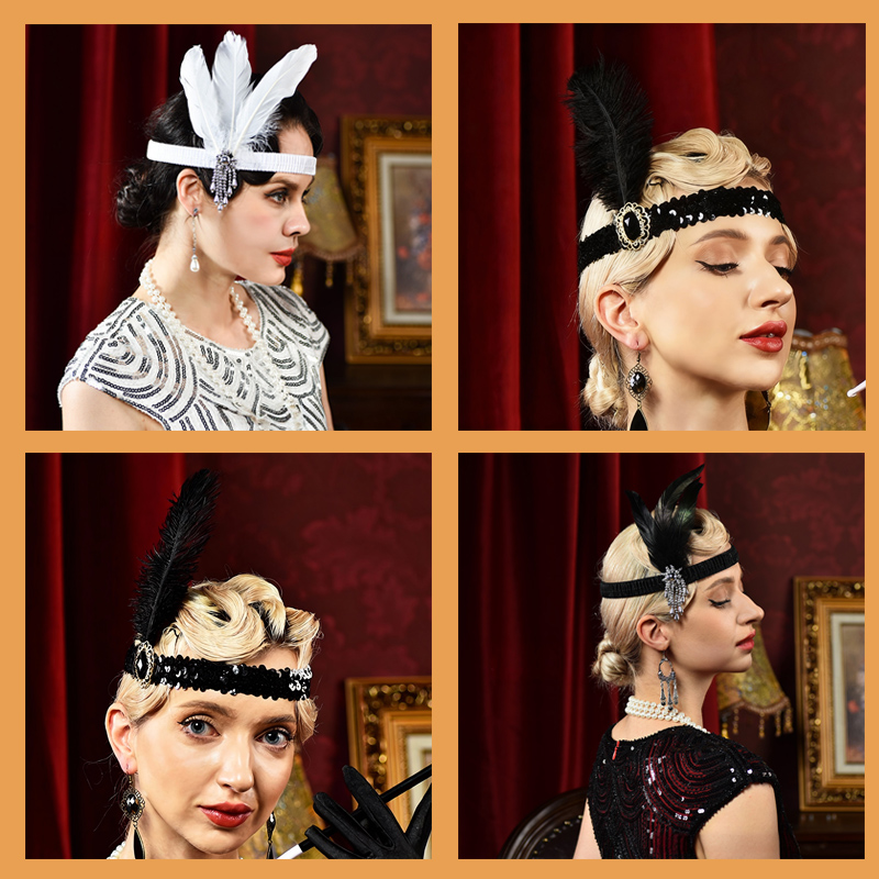 6-48 шт., повязка на голову 19 – обзор и цена Women'S Accessories In The 1920S