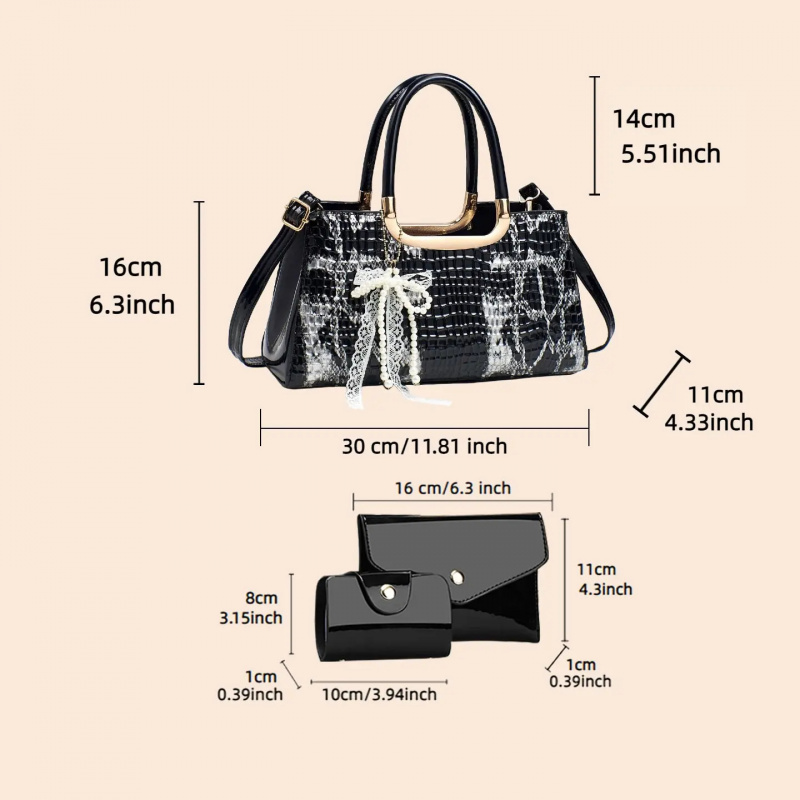Набор женских сумок, вечерний  – обзор и цена Women Accessories Gift