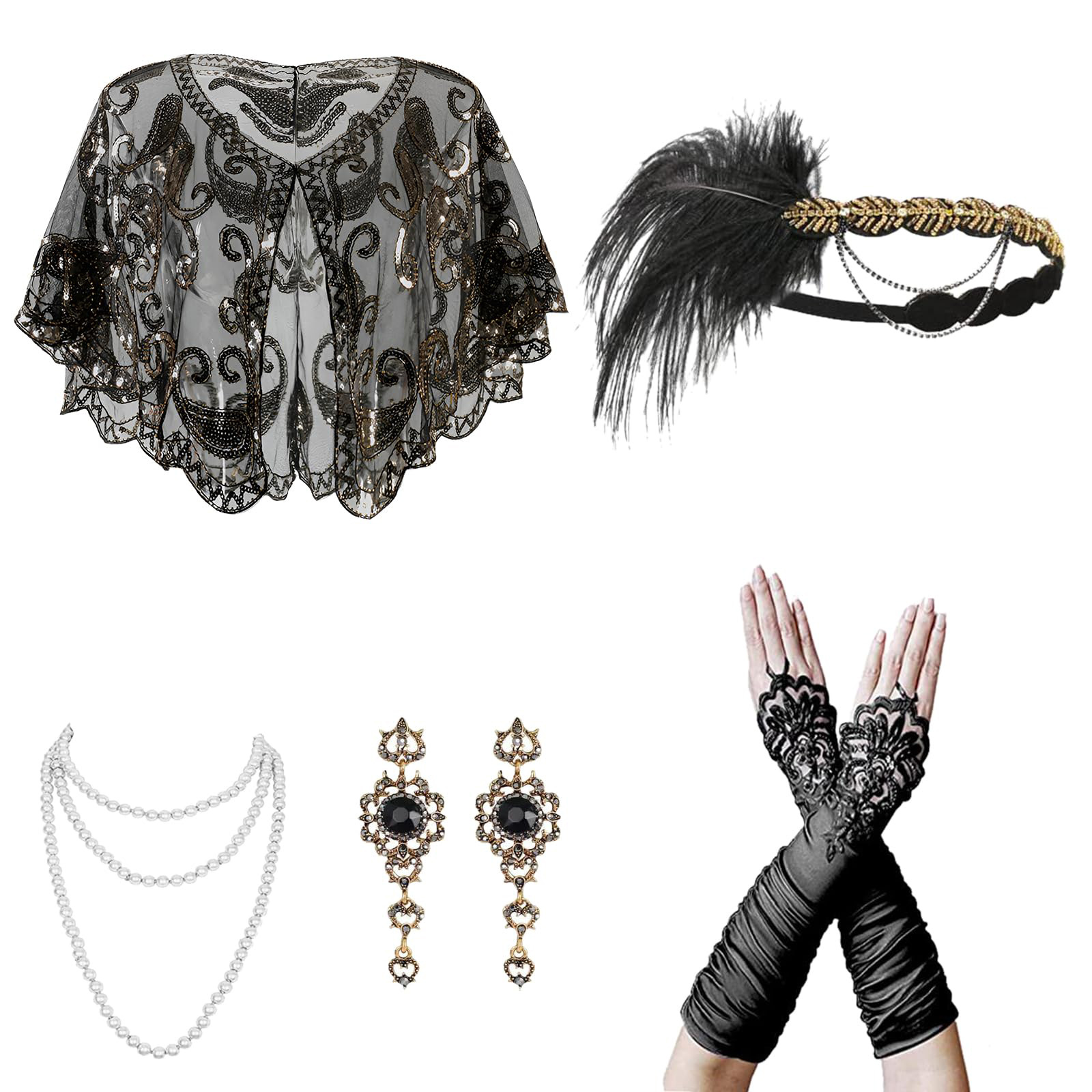 1920-е годы Гэтсби вечерние св – обзор и цена Women'S Accessories In The 1920S