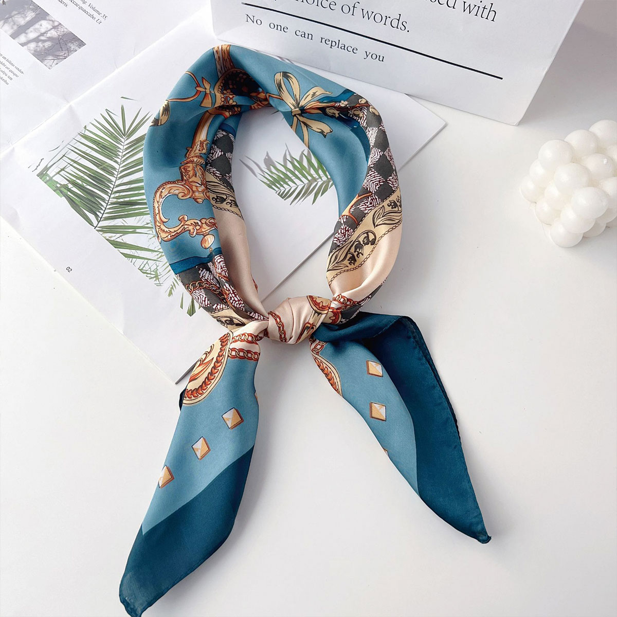 70x70 см модный корейский стил – обзор и цена Women'S Korean Accessories